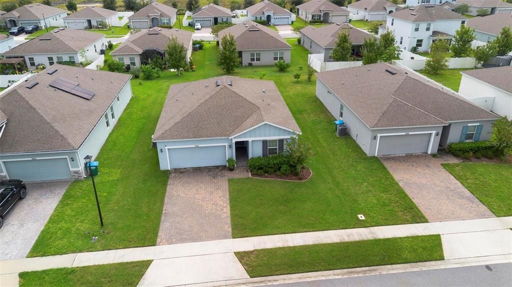 Aerial view of community.