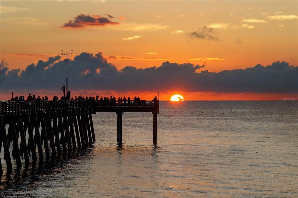 Nightly sunsets at the beach