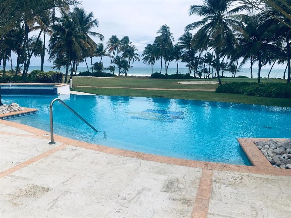 Infinity pool for Ocean Sixteen owners use.