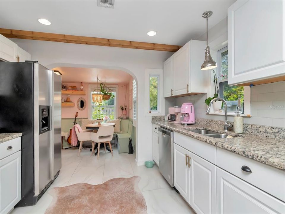 Kitchen w/ Dining Nook View