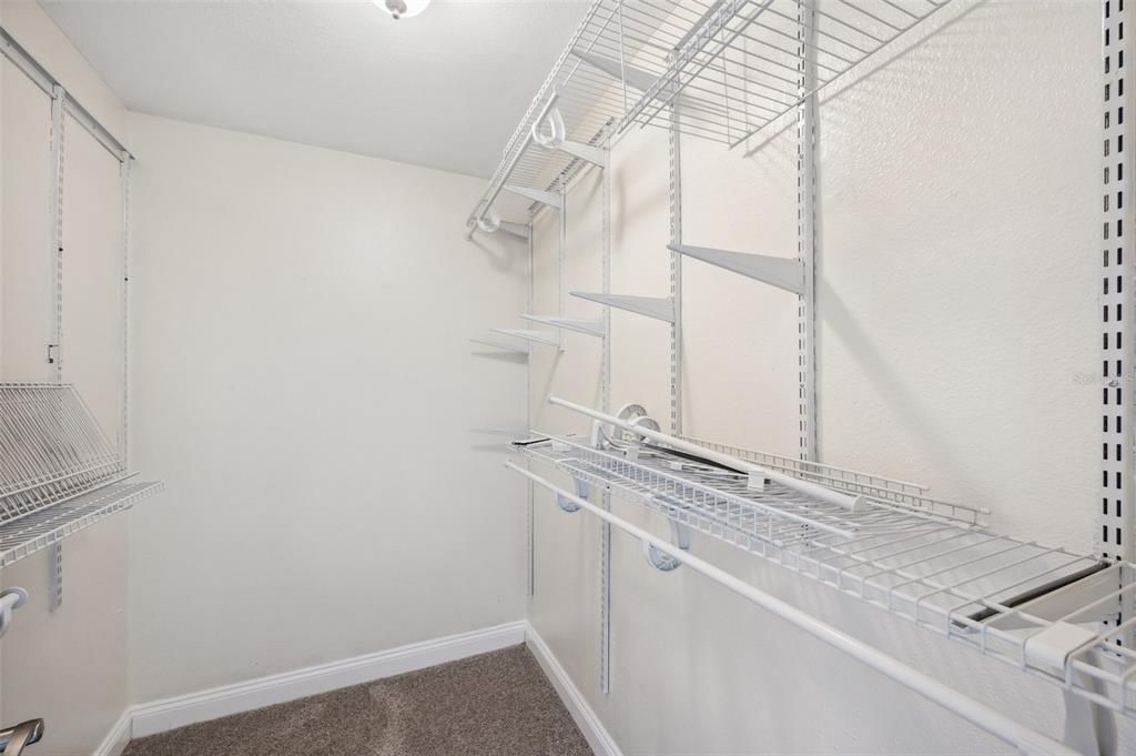 Primary Walk-In Closet