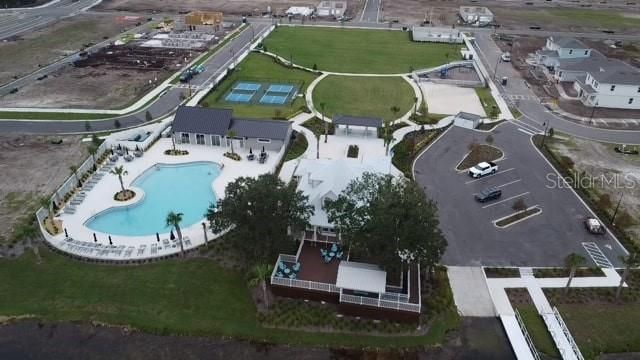 Amenity Center overhead