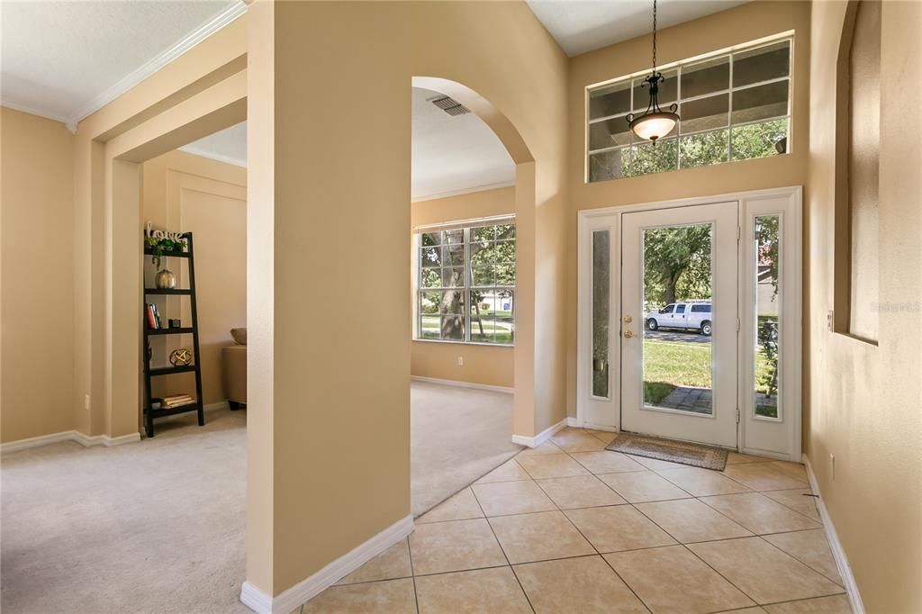 Grand foyer entrance