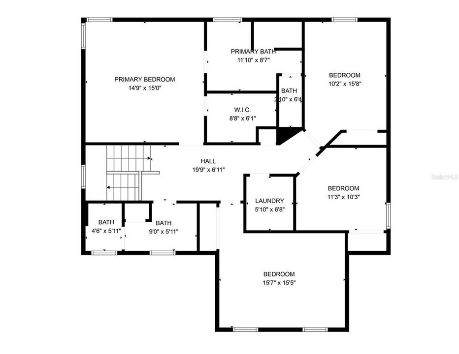 На продажу: $385,000 (4 спален, 2 ванн, 2277 Квадратных фут)