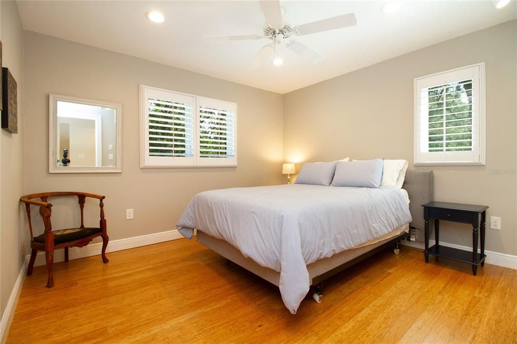 Bedroom 1 Plantation Shutters