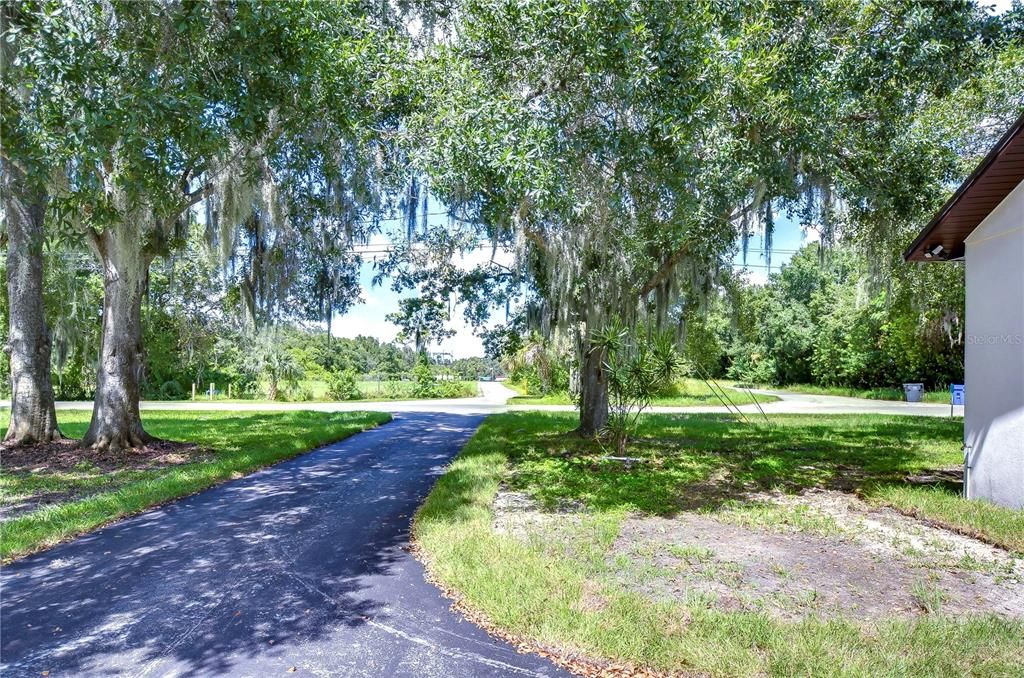 paved driveway