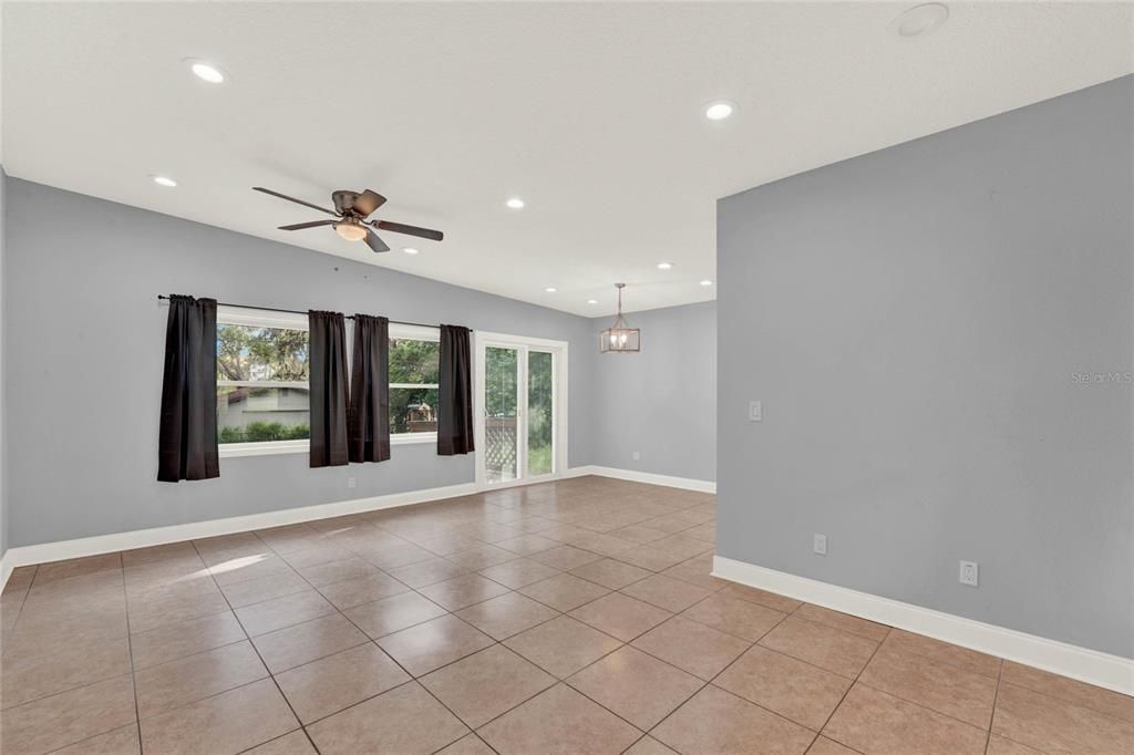 Entryway to Family Room