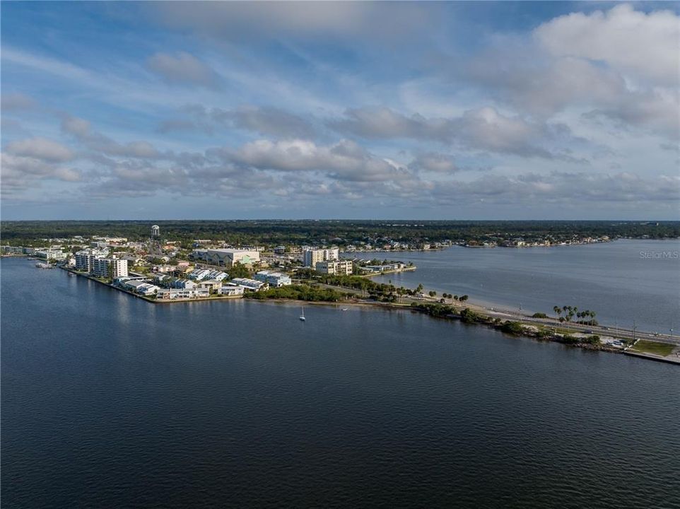 The Dunedin Causeway less than 1 mile away!