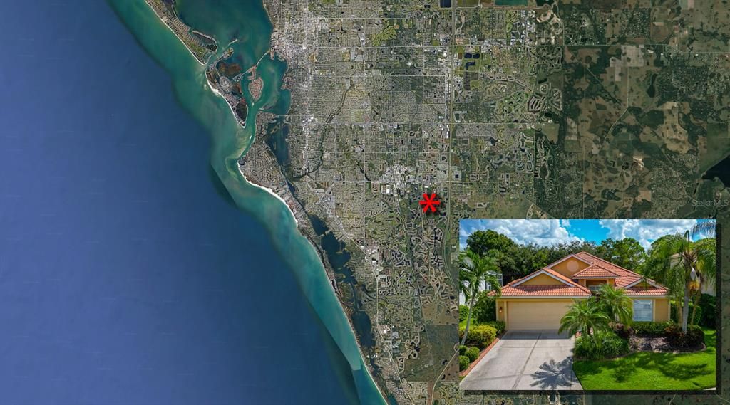 Turtle Rock on Palmer Ranch convenient to Siesta Key Beach, downtown Sarasota & cultural activities.