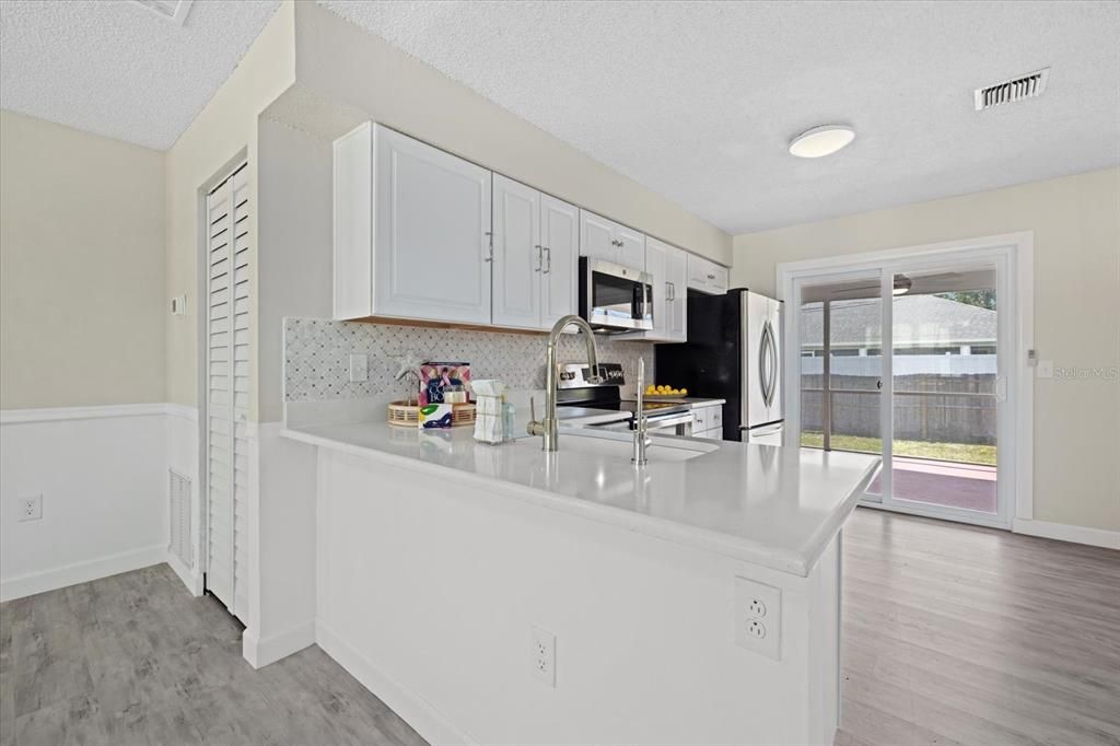 Kitchen with Sliding Doors to the Lanai