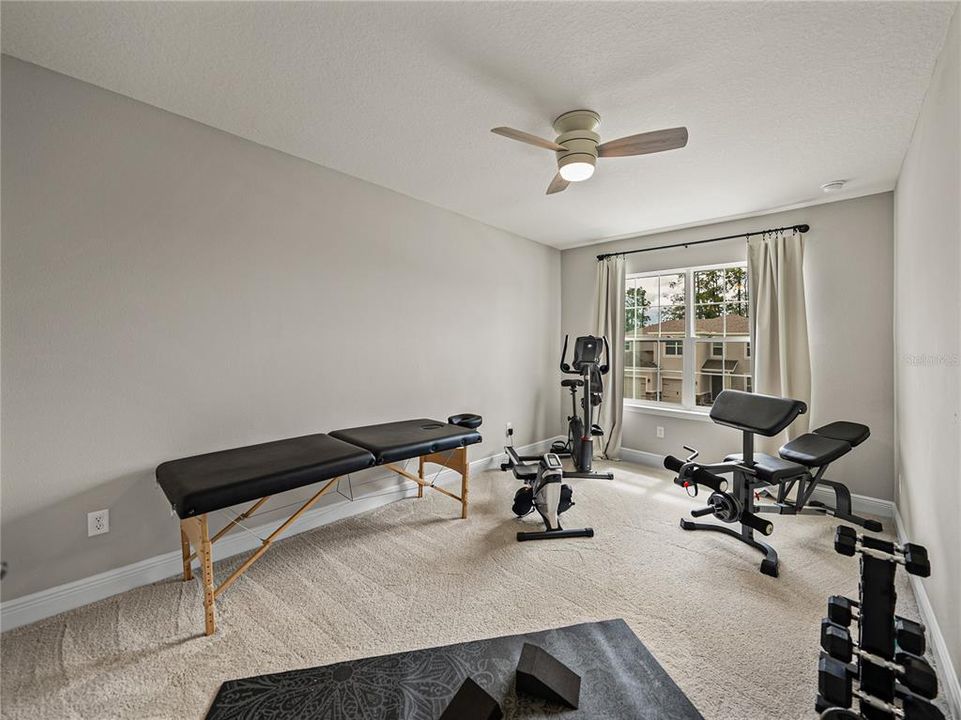 4th Bedroom used as Gym Upstairs