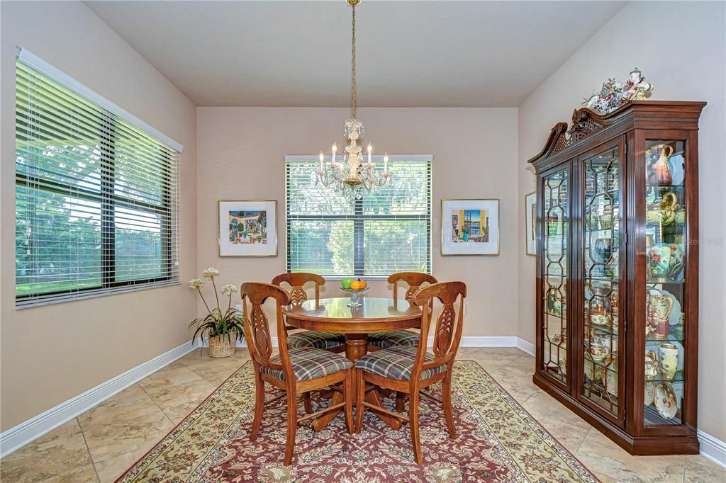 Bright breakfast nook!