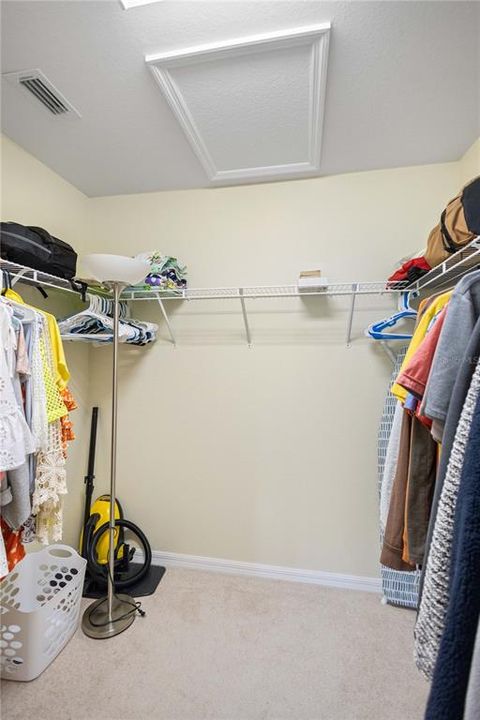 large walking closet