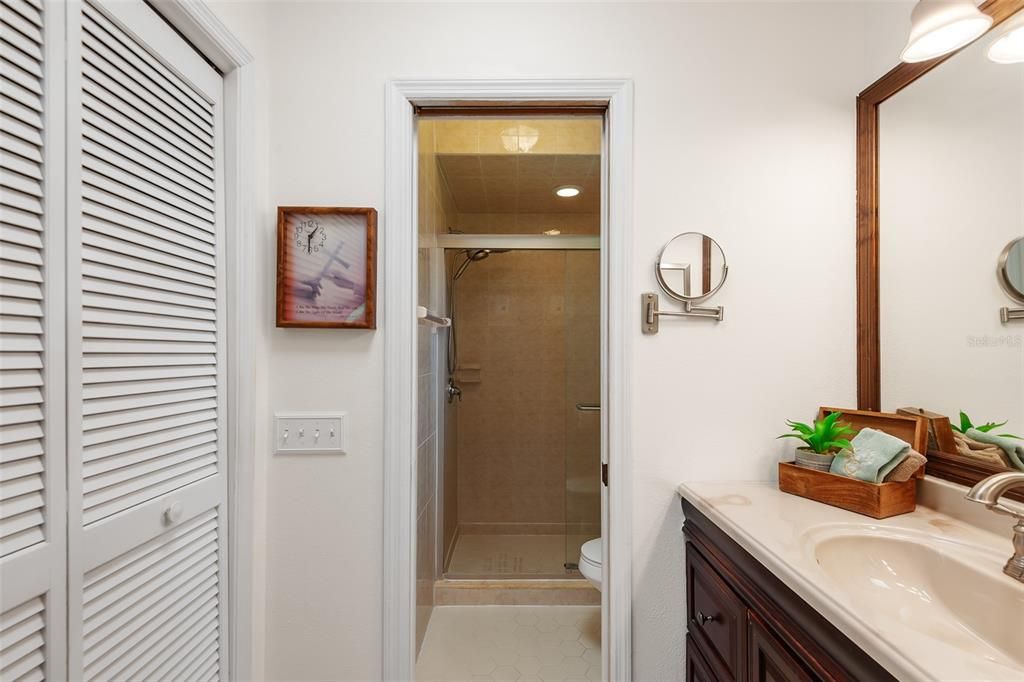 PRIMARY SUITE  HAS WALK-IN CLOSET AND ENSUITE BATH