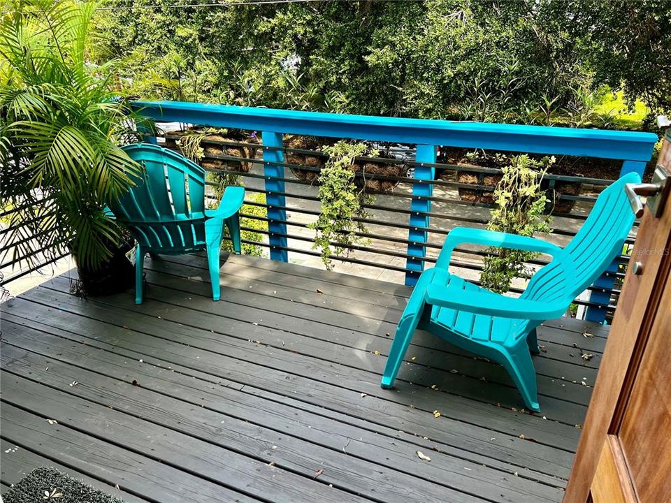 Second Floor bedroom balcony