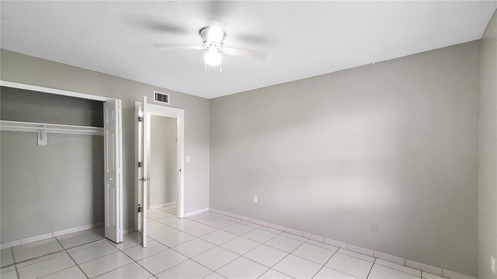 spacious master bedroom