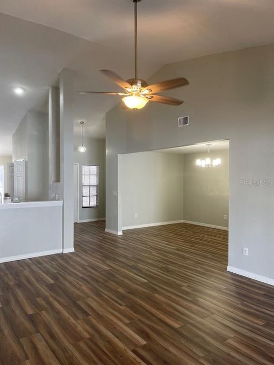 FAMILY ROOM OPEN TO THE DINING ROOM