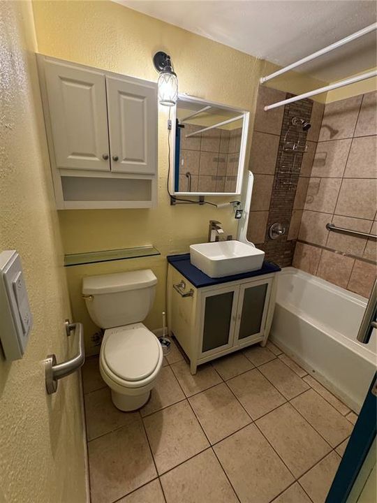 In-Law Full Bathroom with Barn Door