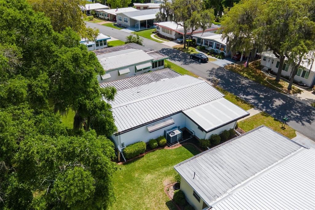 Aerial of Back Exterior