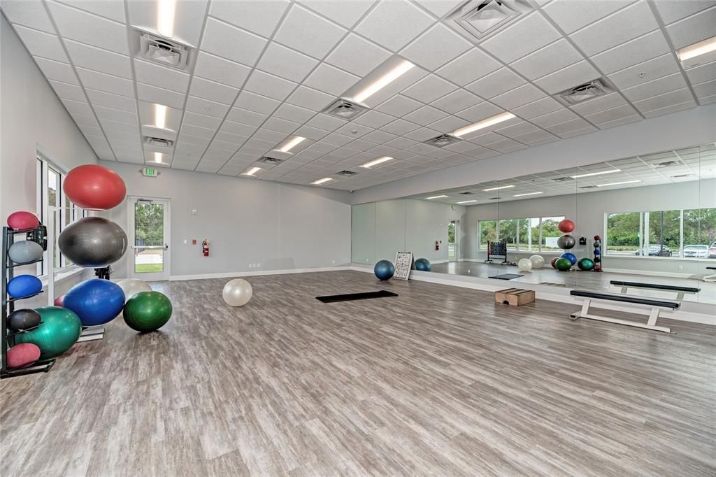 Fitness Class Room