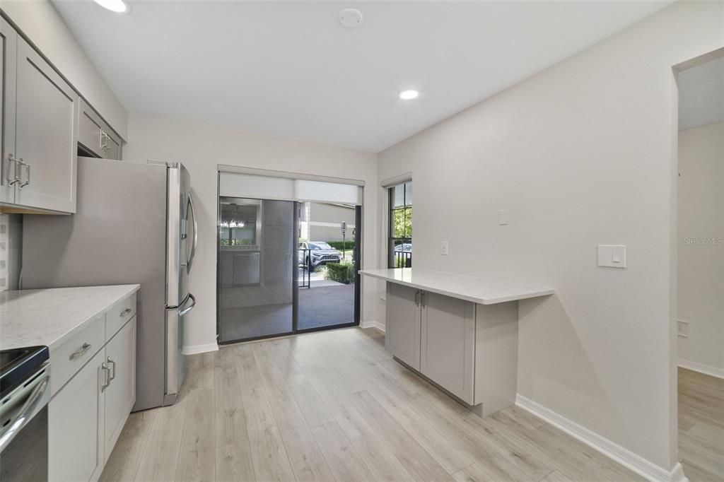 Kitchen with Access to Front Patio