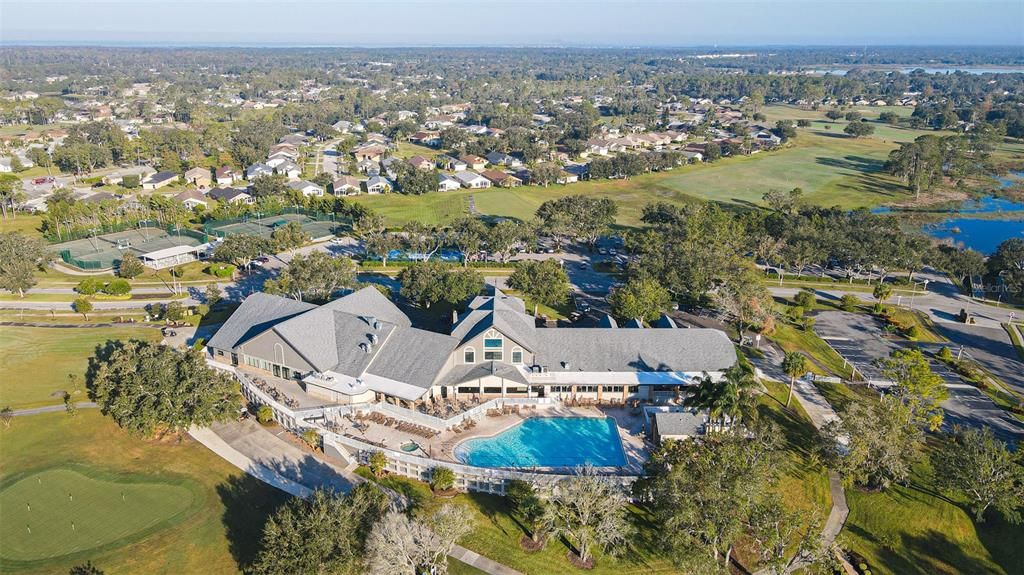 Clubhouse with Pool