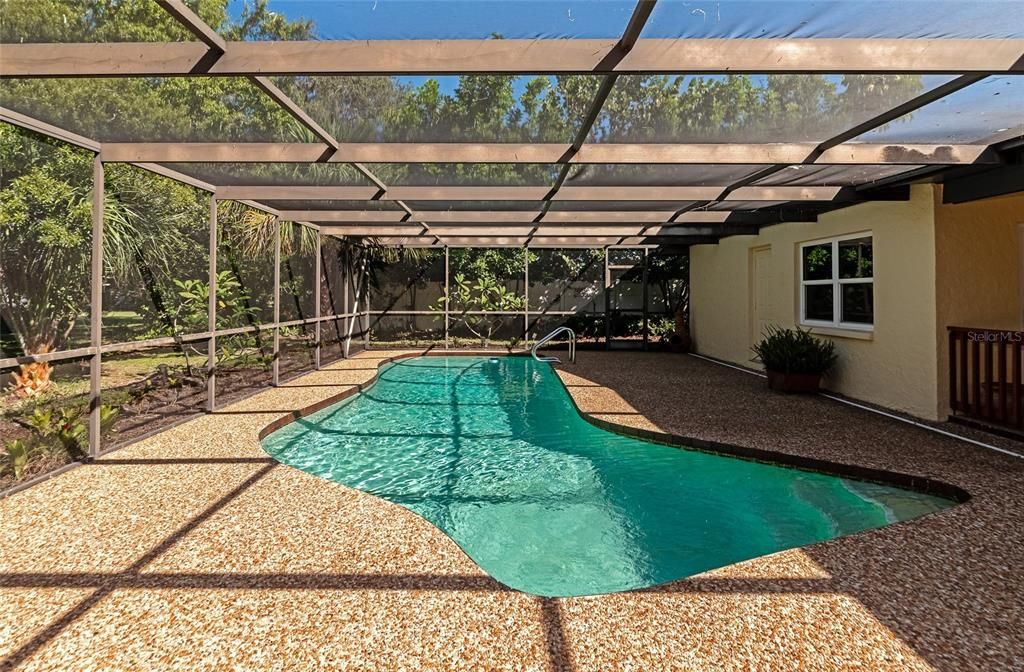 Pool and Extended lanai