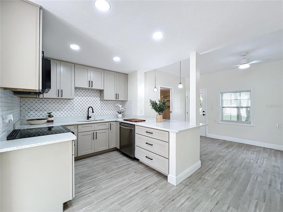 Fully remodeled kitchen