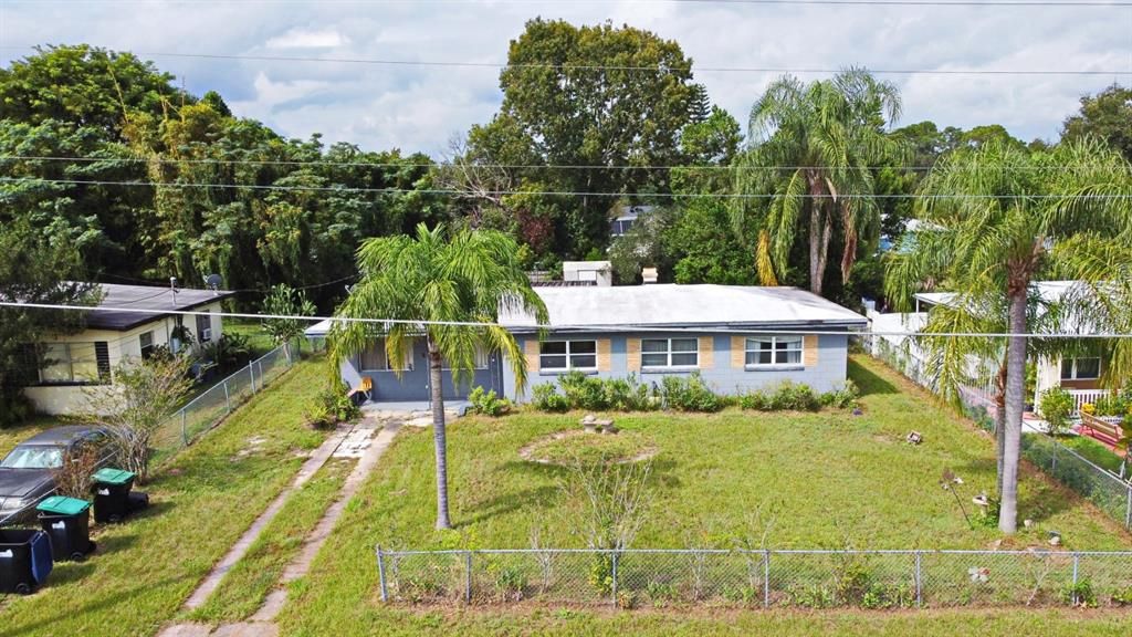 Aerial House Front View