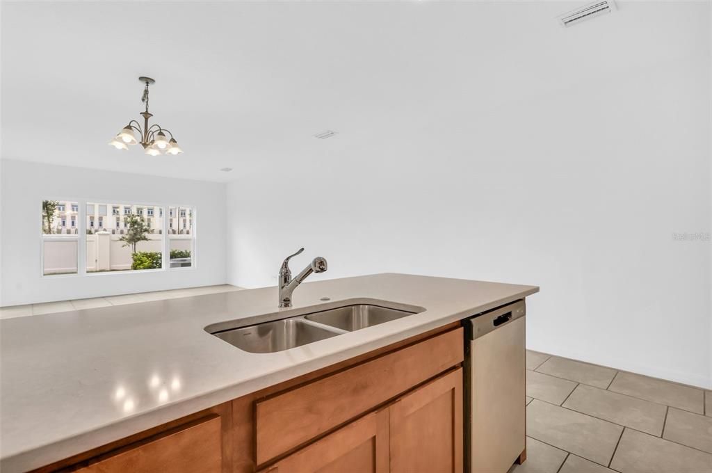 Downstairs - Kitchen Island