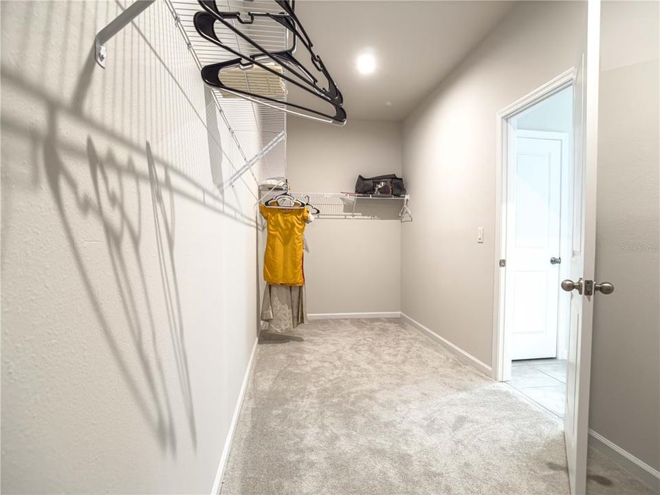 Master Bedroom Walk-in Closet