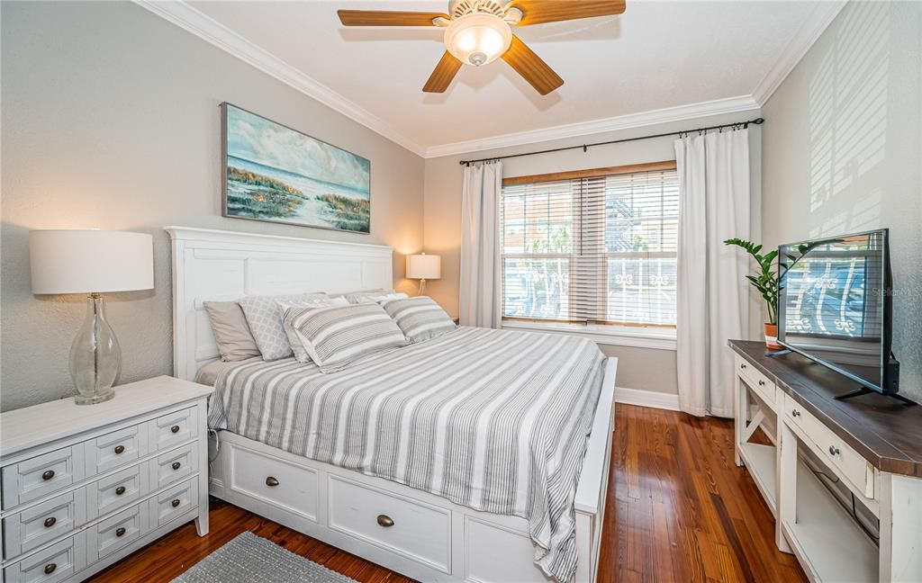 Primary Bedroom with walk in closet and ensuite bath