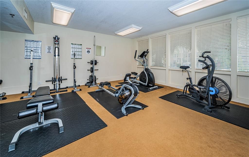 Community exercise room