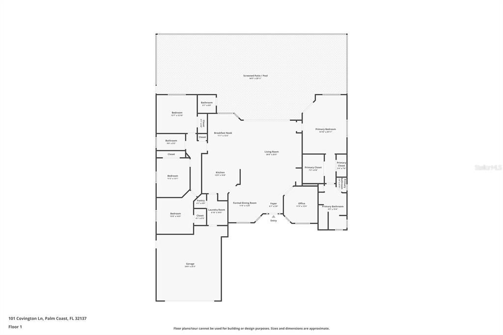 En Venta: $915,000 (4 camas, 2 baños, 2661 Pies cuadrados)