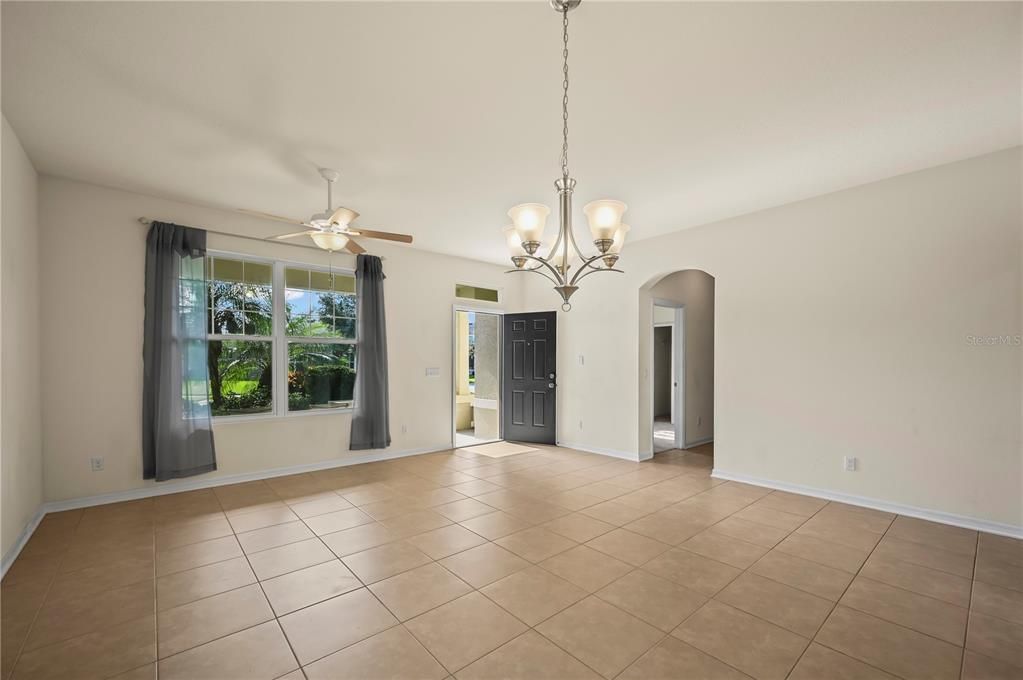 Dining Room and Front Door