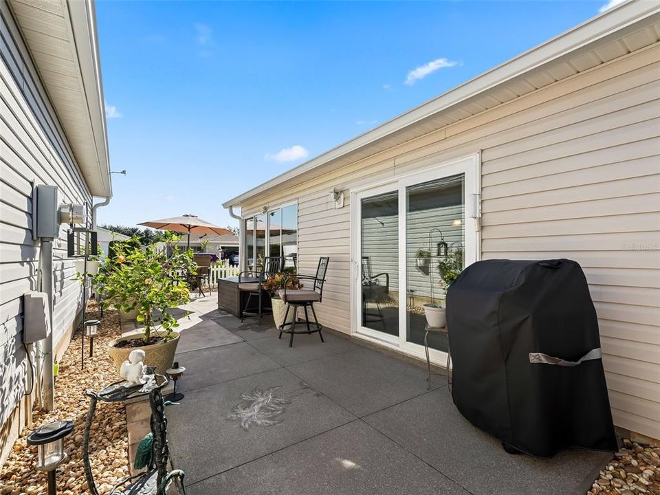 Another View of the Side Patio