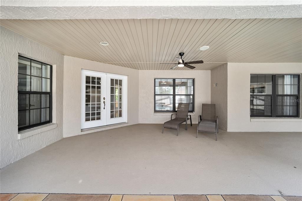 entrance to living room of main residence