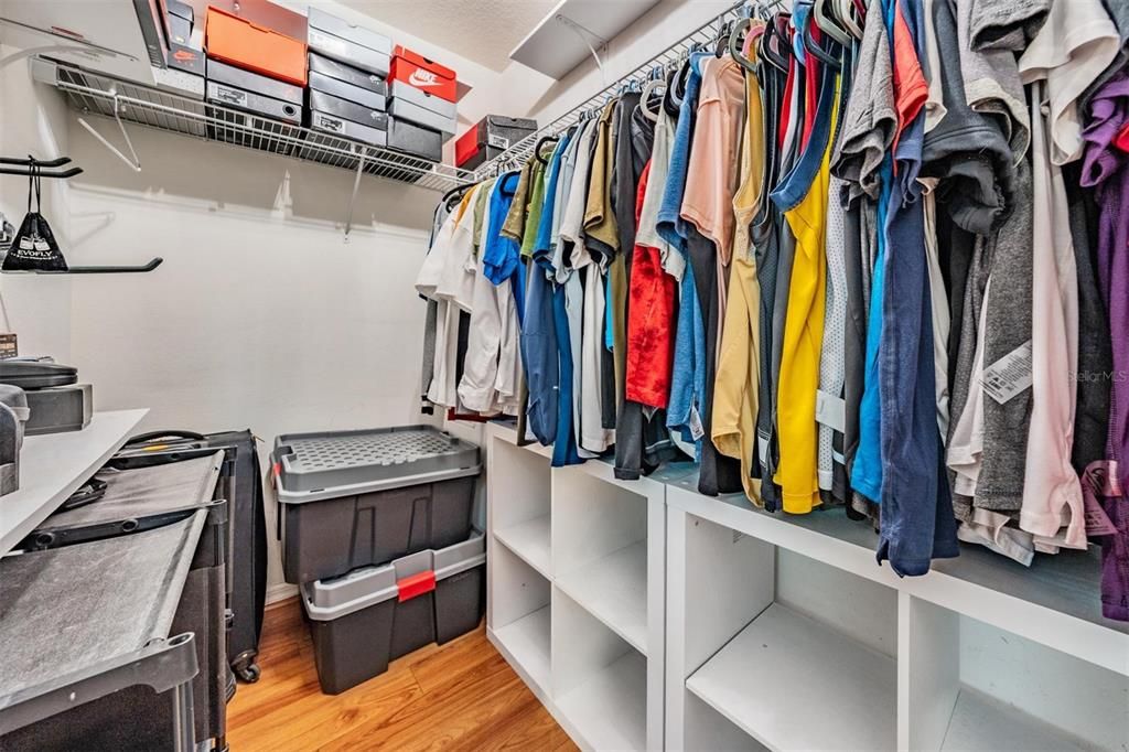 Primary Walk-In Closet