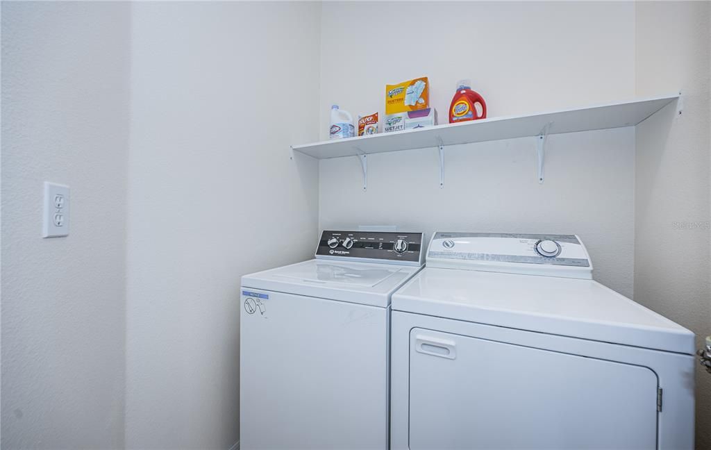 Inside Laundry room