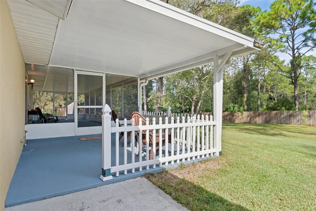 This Open Porch is beautiful