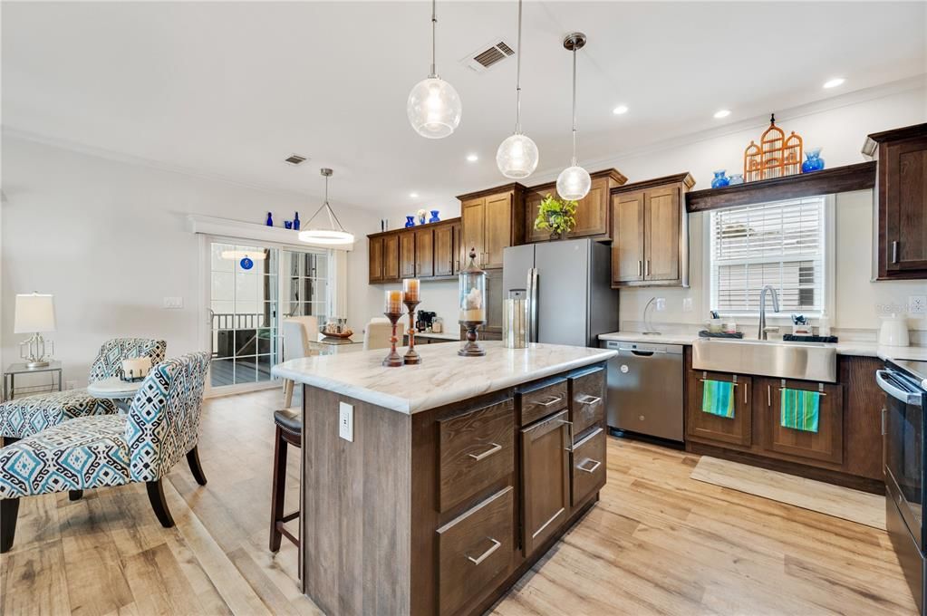 Large Open Kitchen