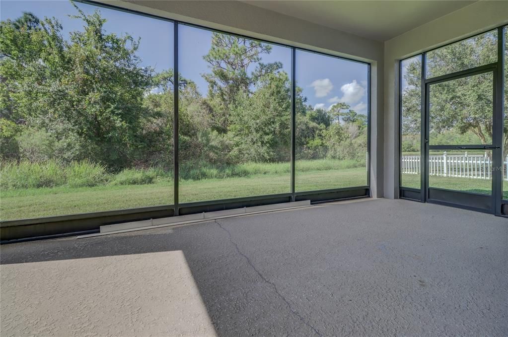 screened patio