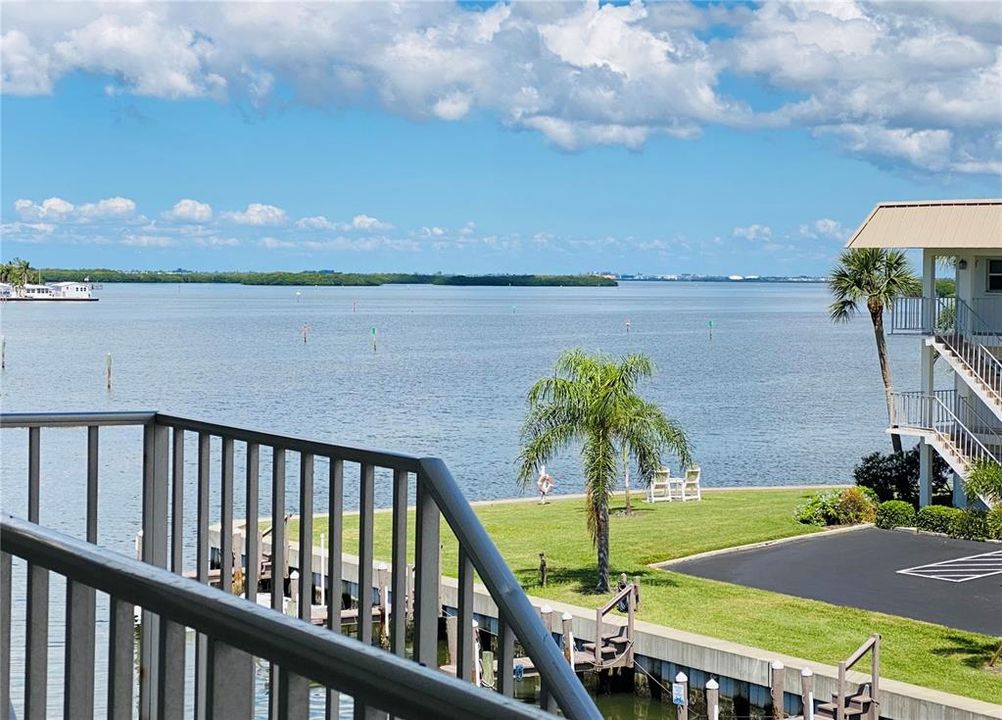 View of bayou off 3rd floor just outside unit