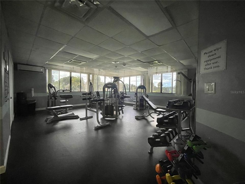 club house gym