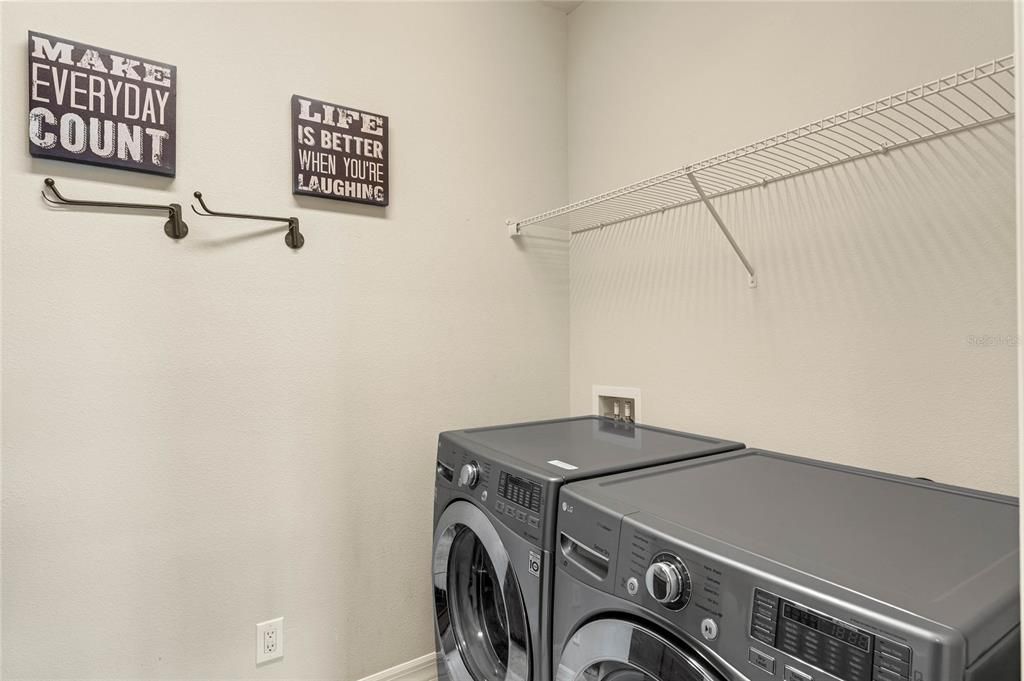 LAUNDRY ROOM.