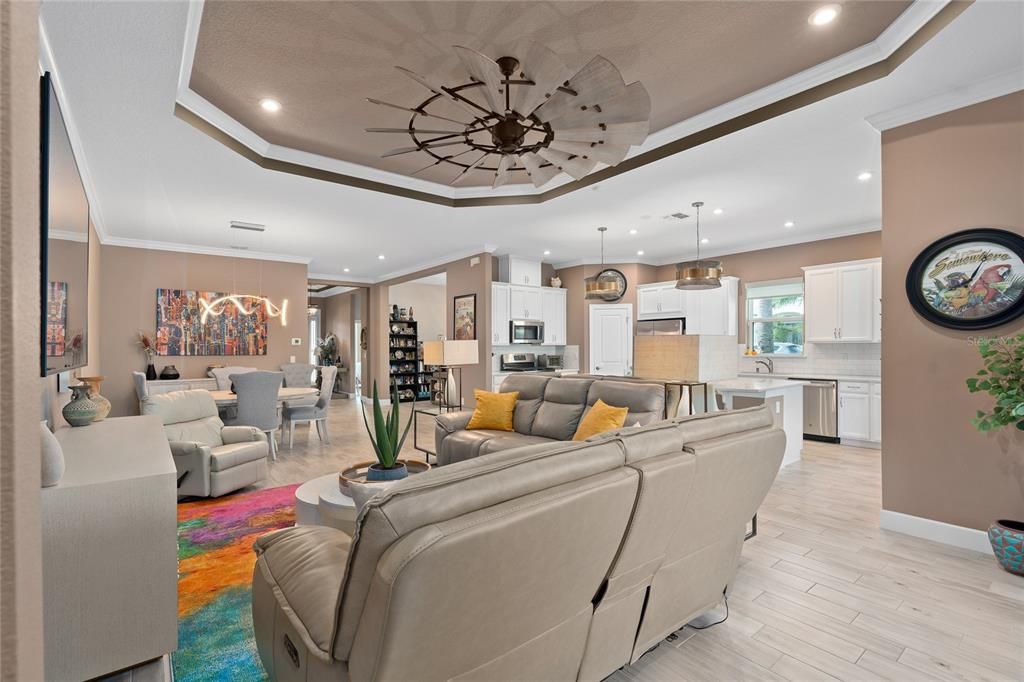 This Open Floor Plan is great for entertaining