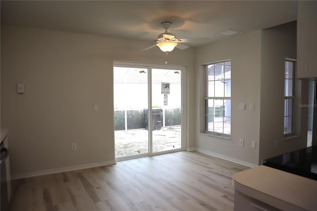 Kitchen dining area