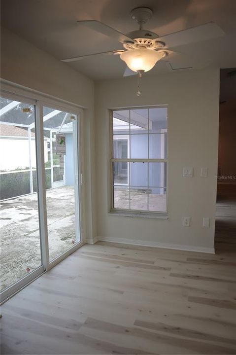 Kitchen dining area