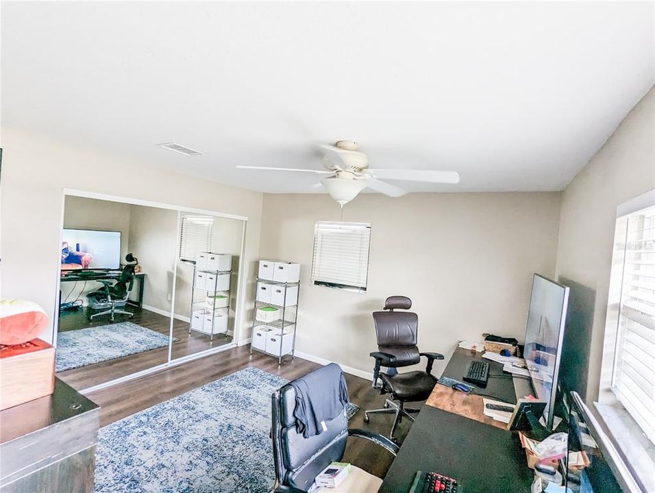 Photos are from Pre-Hurricane Helene. Primary Bedroom (used as home office)