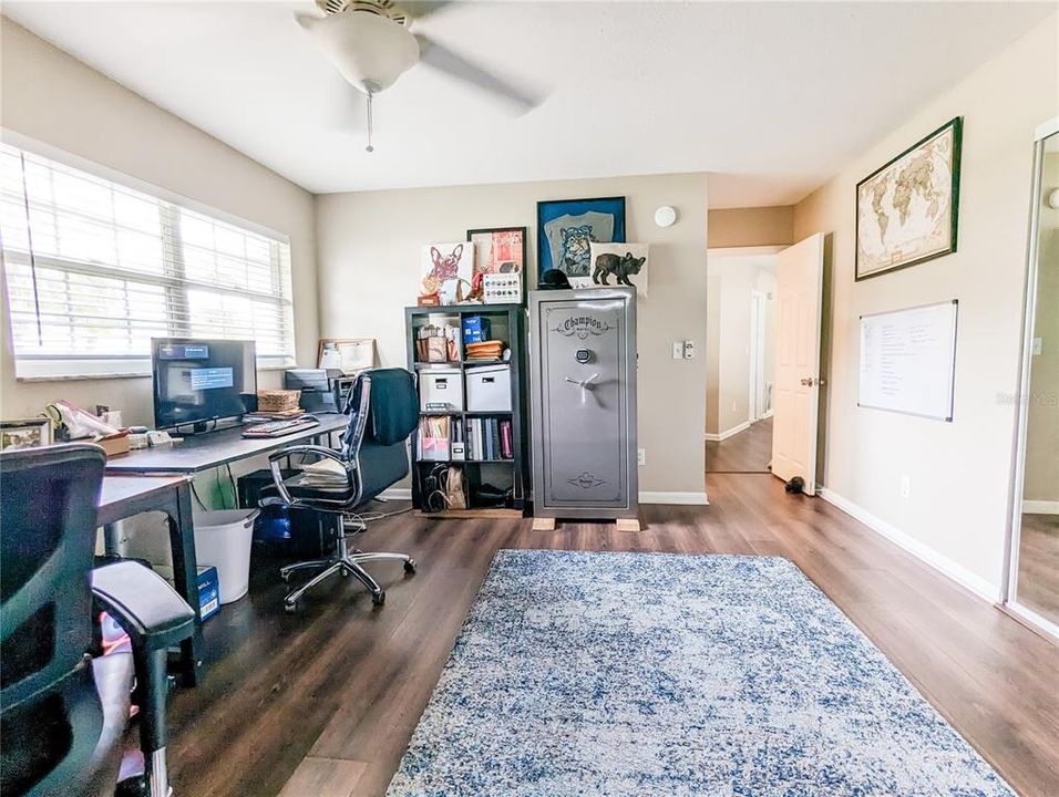 Photos are from Pre-Hurricane Helene. Primary Bedroom (used as home office)